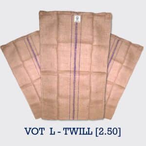 VOT L-Twill Jute Bag Hydrocarbon Free Jute Bags T – 108