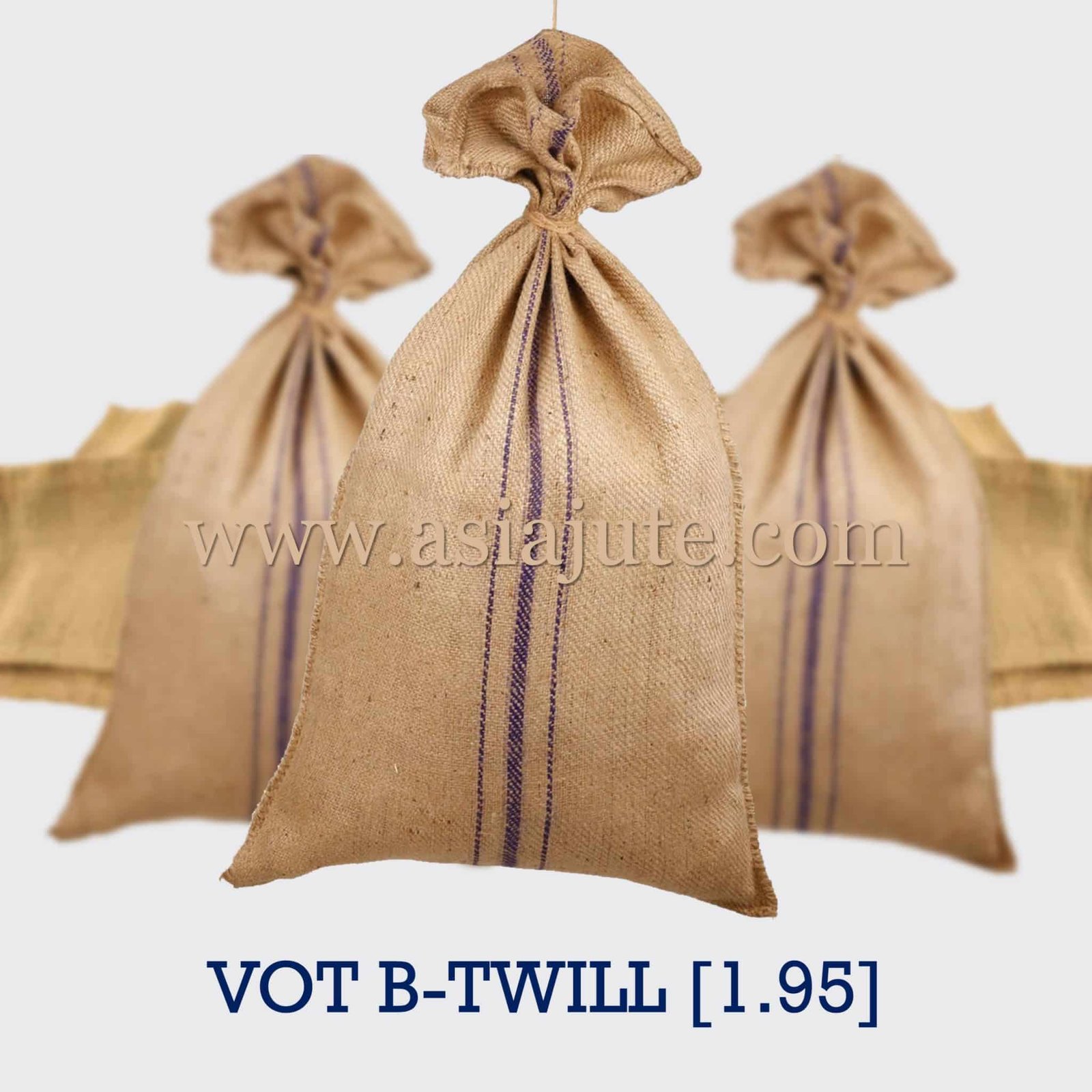 VOT B-Twill Jute Bags | Food Grade Jute Bags | Hydrocarbon Free Bags