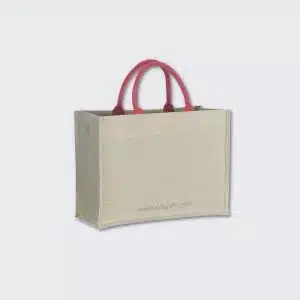 Wholesale Chiterion Luxury Juco Tote Bag Jute Cotton Shopper