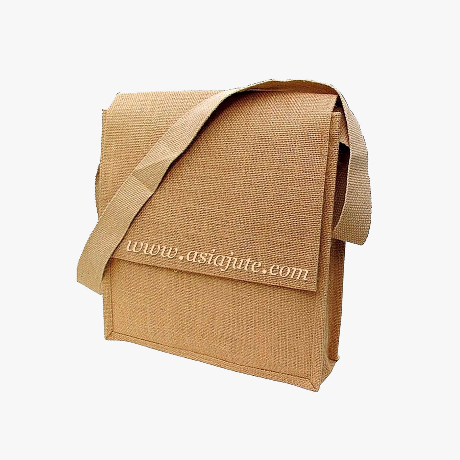 JUTE MESSENGER BAGS
