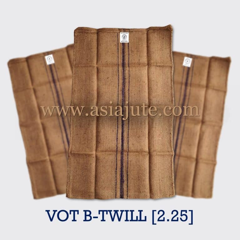 VOT B Twill Jute Bag 1 Best Selling for Cocoa Coffee Packing