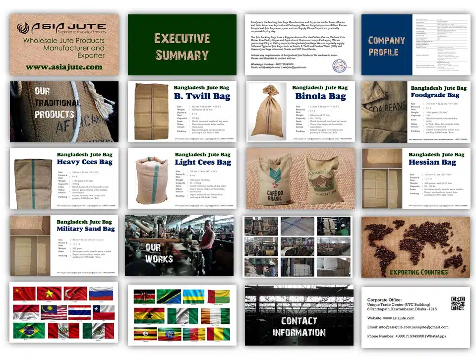 Bulk Bags Brochure Landing page - Cliffe Packaging