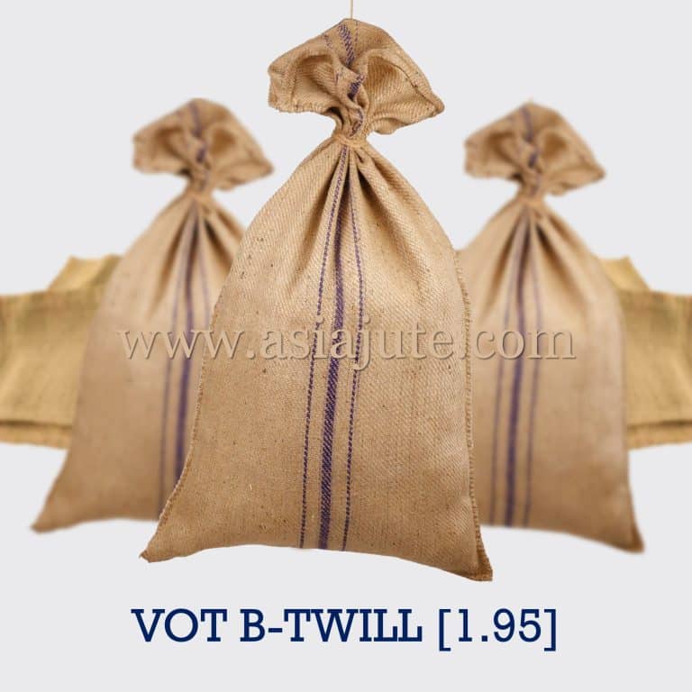 VOT B Twill Jute Bags Food Grade Jute Sack Bag T – 116