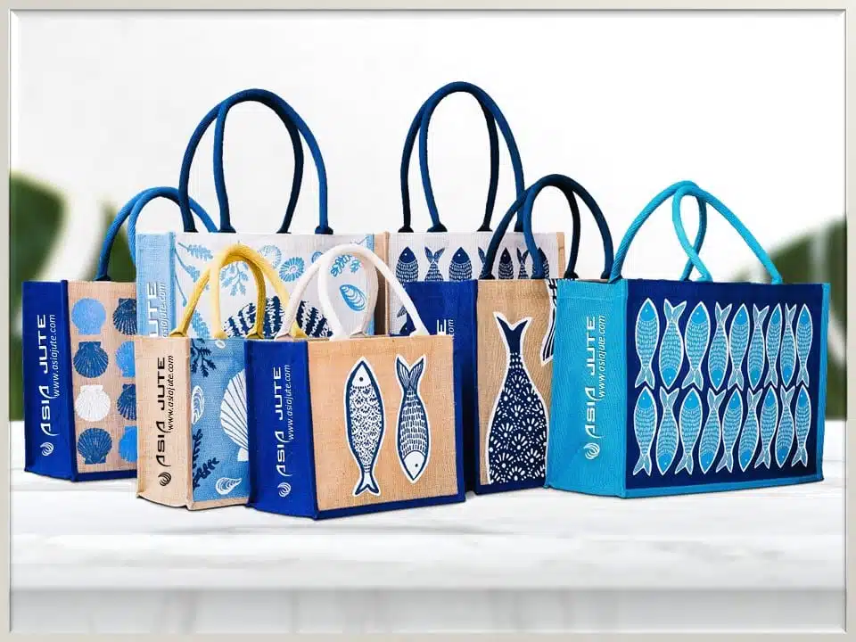 Buy Prakriti Maitri's Jute Bags | Pooja Gift Jute Bag | Return Gift Bag |  Unisex Tote Bag | Pack of 10 Online at Best Prices in India - JioMart.